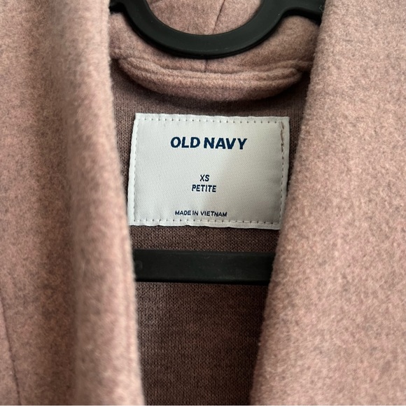 Old navy pink wool coat - Picture 3 of 6